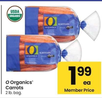 O Organics® Carrots - 2 lb. bag.