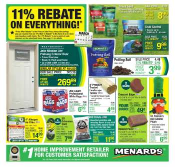 Menards Flyer - 03/06/2025 - 03/16/2025.