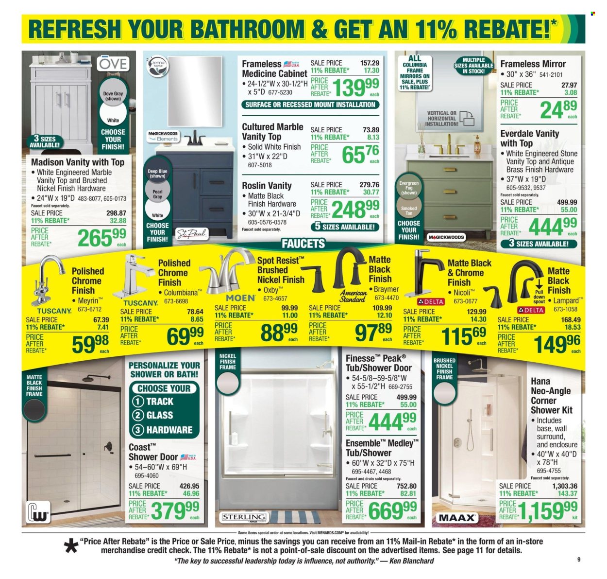 Menards ad - 03/06/2025 - 03/16/2025. Page 1