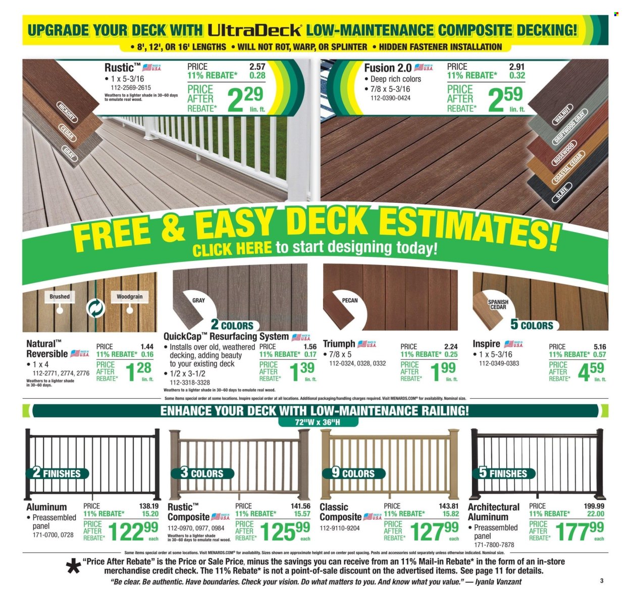 Menards ad - 03/06/2025 - 03/16/2025. Page 1