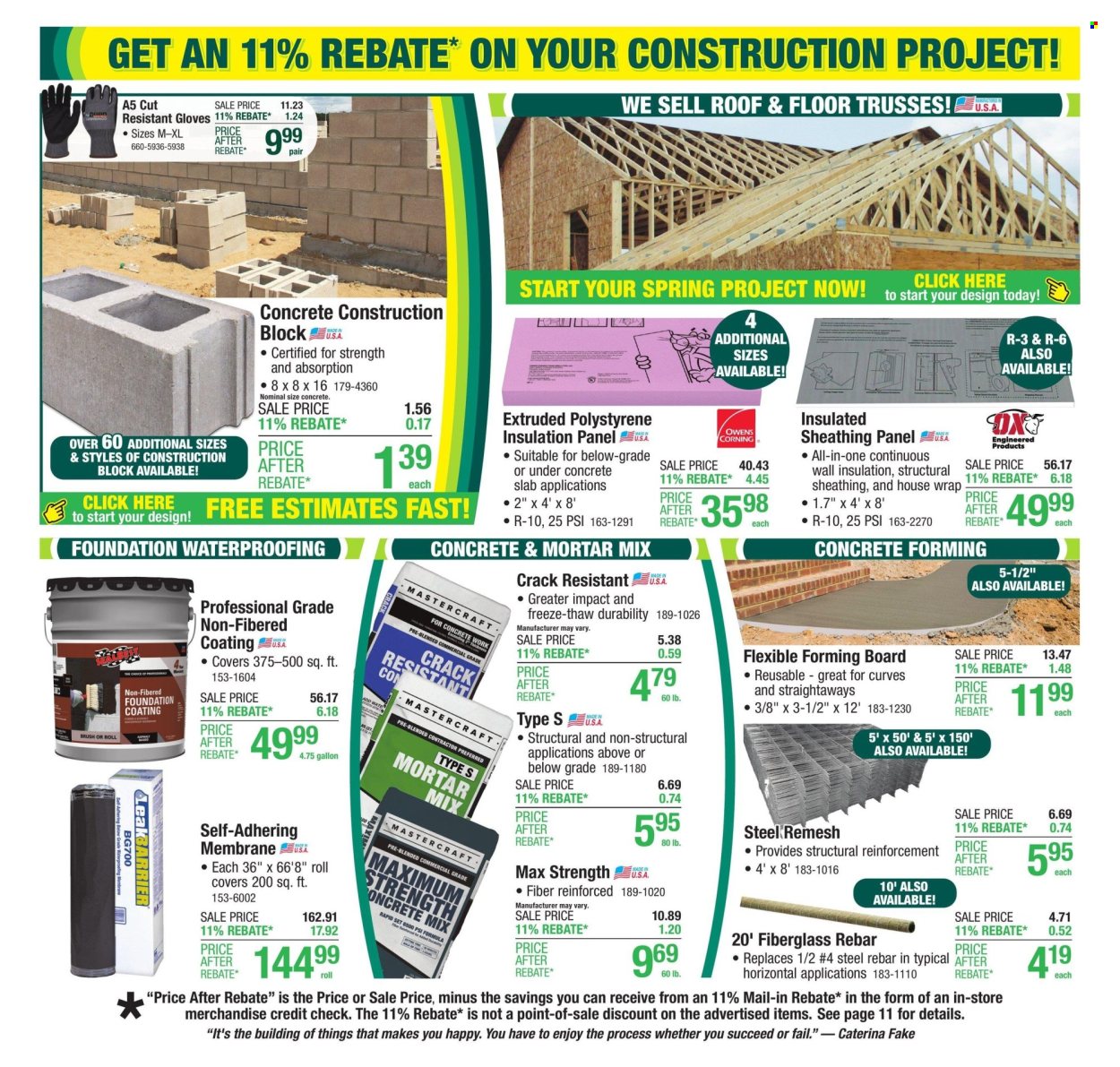 Menards ad - 03/06/2025 - 03/16/2025. Page 1