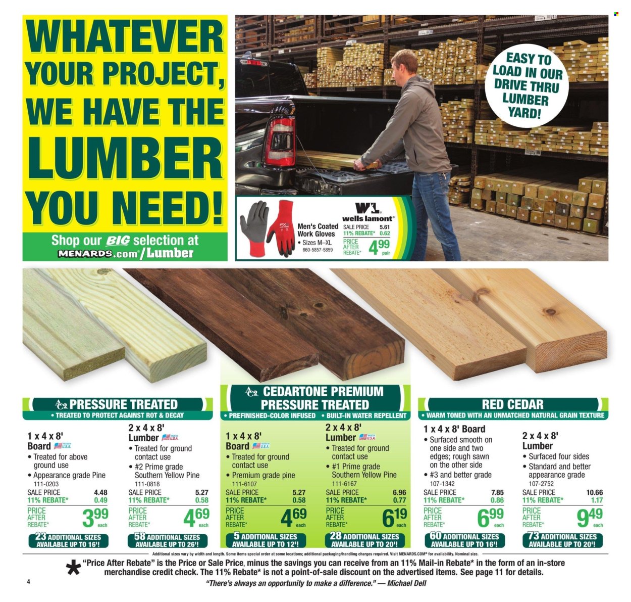 Menards ad - 03/06/2025 - 03/16/2025. Page 1