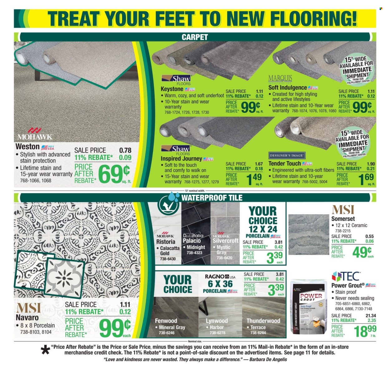 Menards ad - 03/06/2025 - 03/16/2025. Page 1