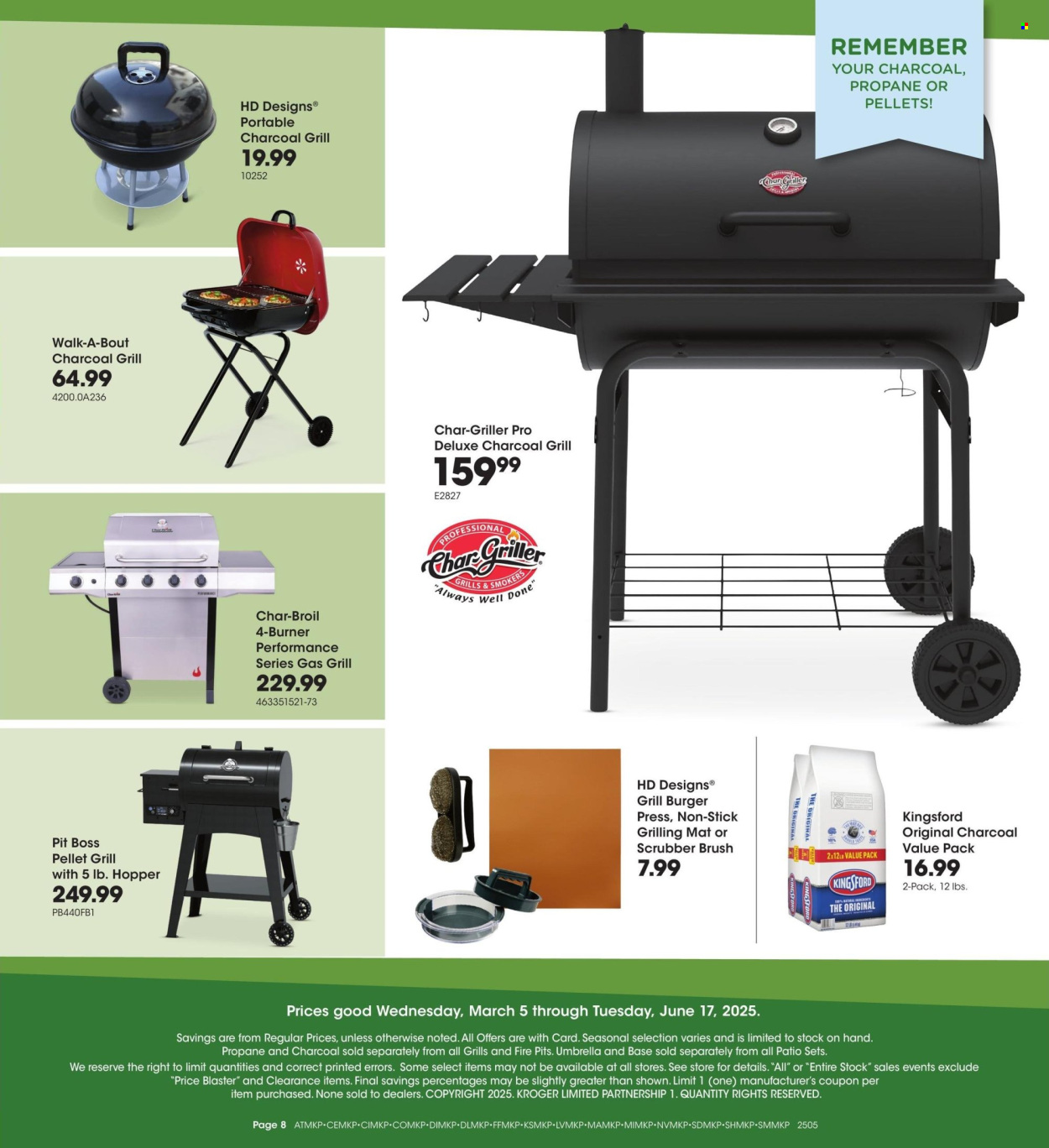 Kroger ad - 03/05/2025 - 06/17/2025. Page 1
