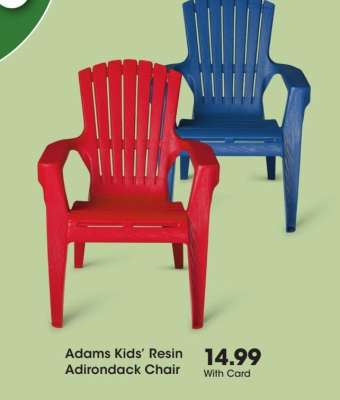 Adams Kids' Resin Adirondack Chair