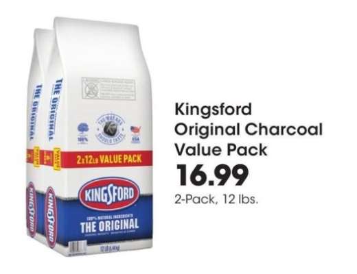 Kingsford Original Charcoal Value Pack - 2 - Pack, 12 lbs.