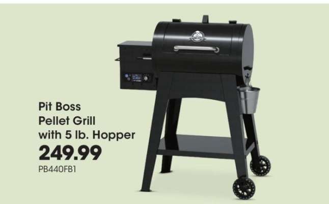 Pit Boss Pellet Grill with 5 lb. Hopper - PB440FB1
