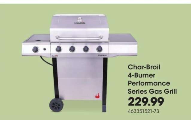 Char-Broil 4-Burner Performance Series Gas Grill - 463351521-73