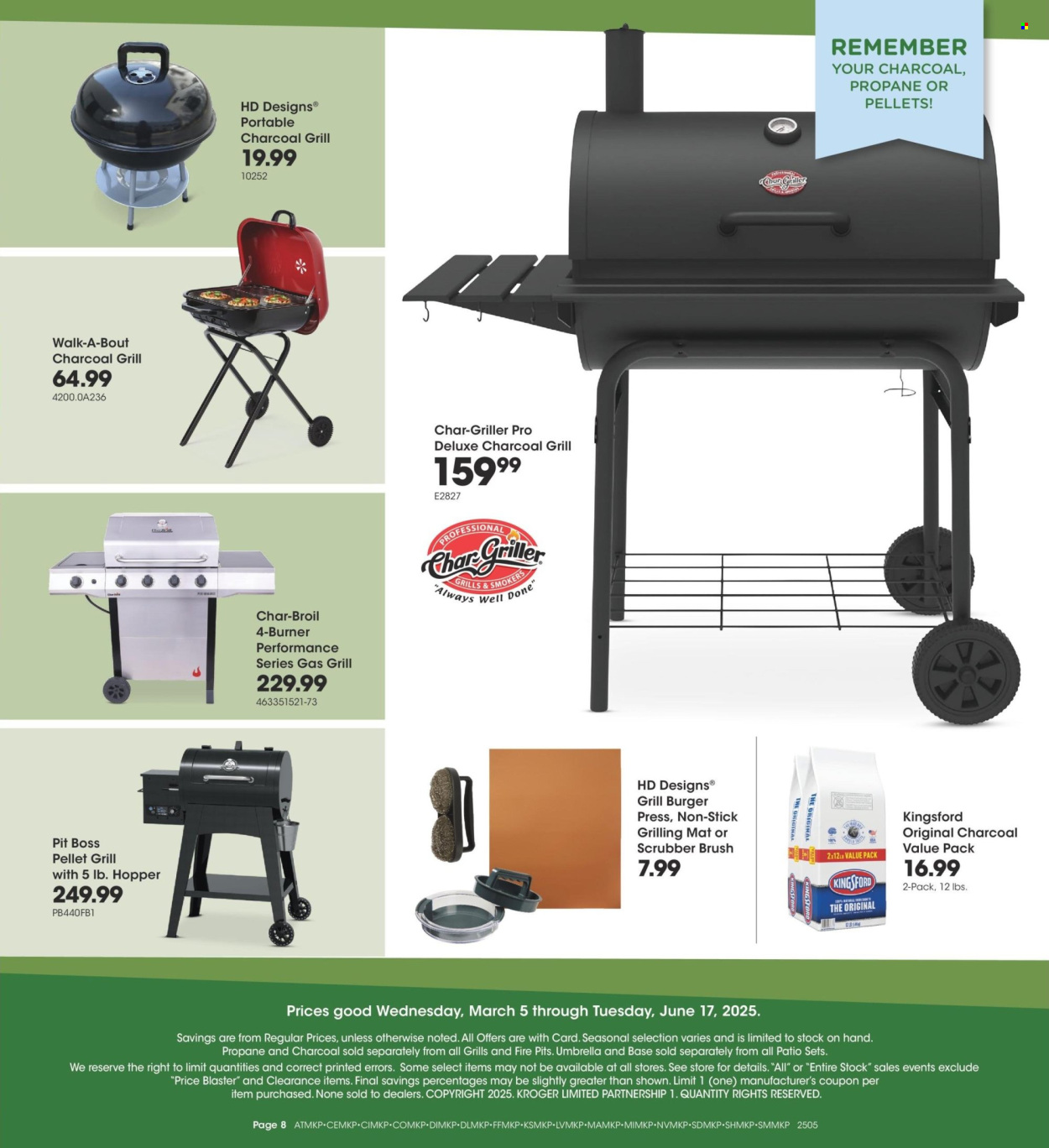 Kroger ad - 03/05/2025 - 06/17/2025. Page 1