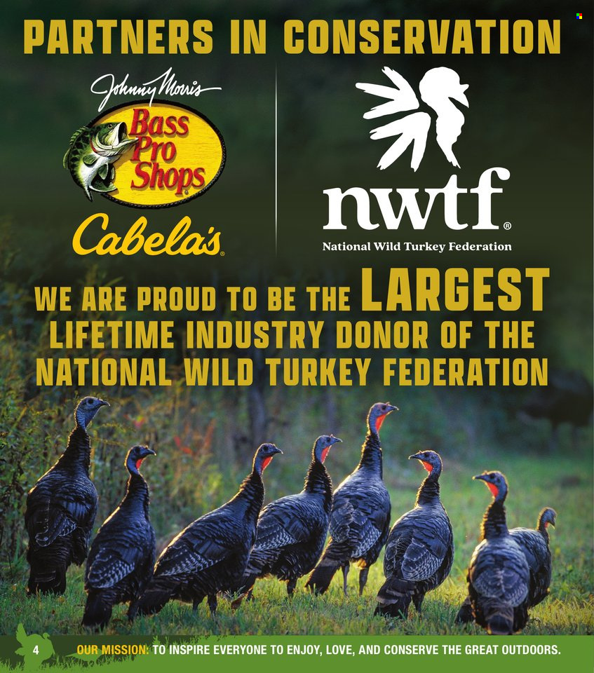Bass Pro Shops ad. Page 1