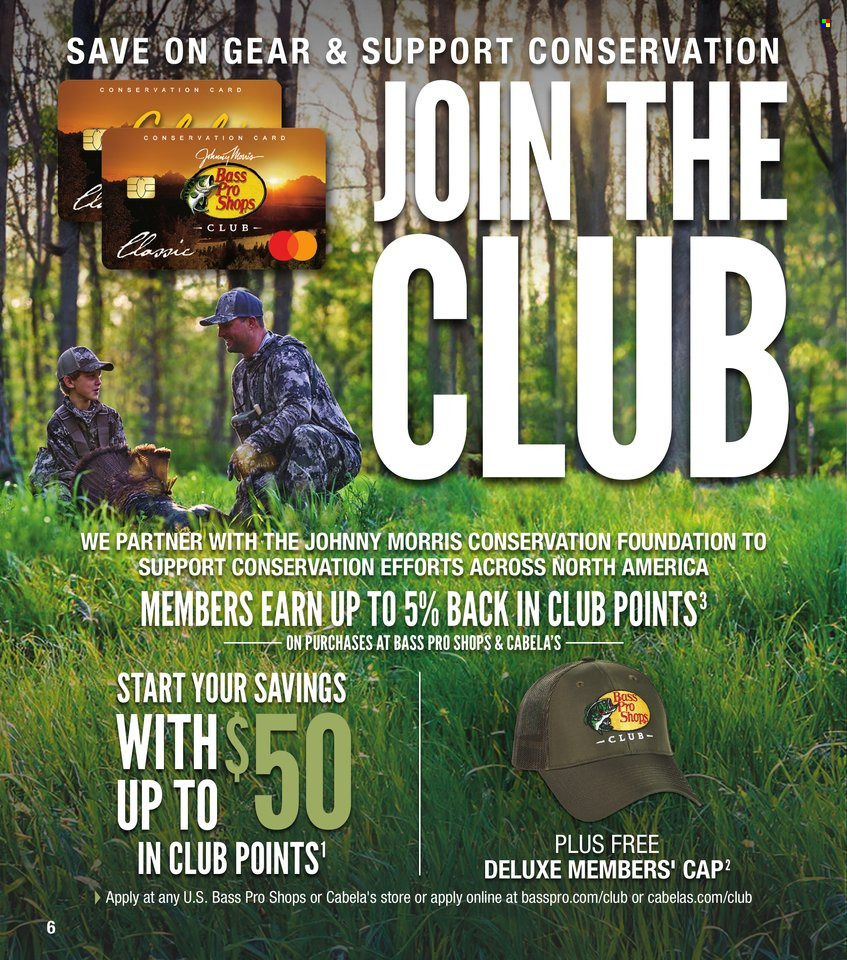 Bass Pro Shops ad. Page 1