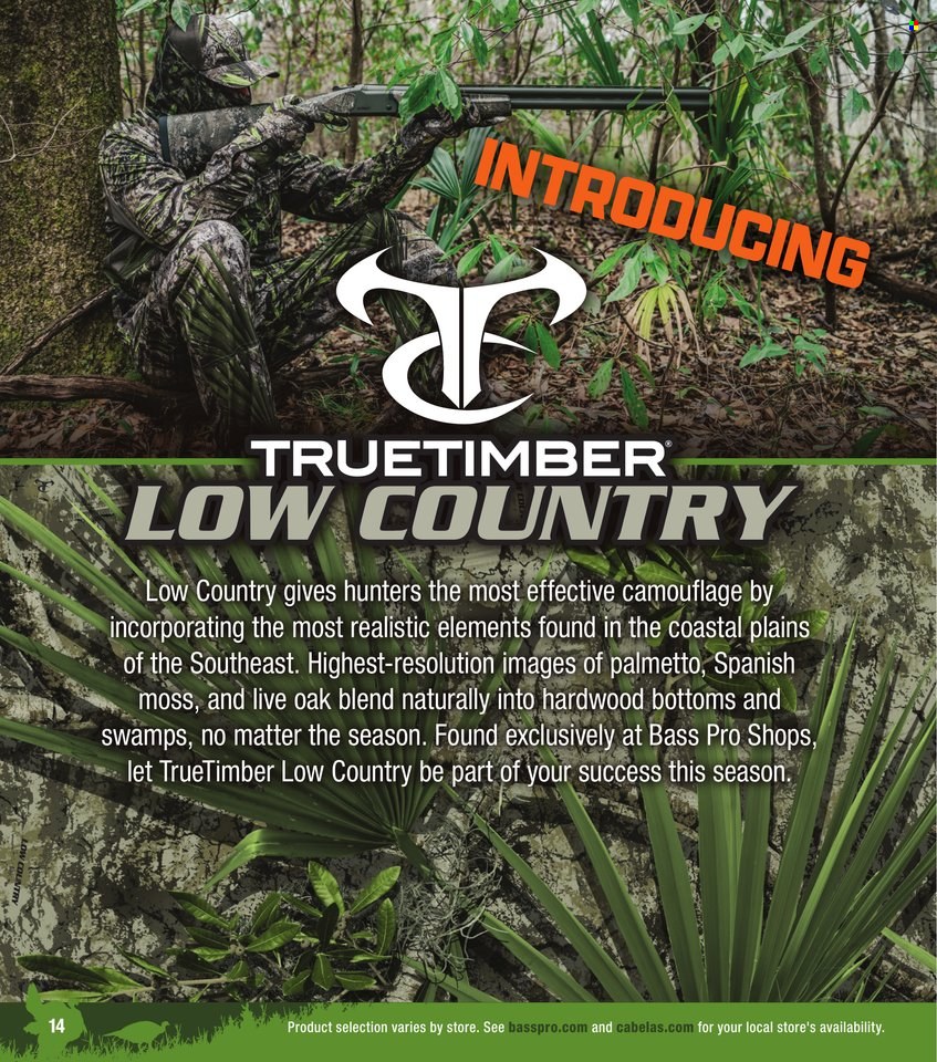 Bass Pro Shops ad. Page 1