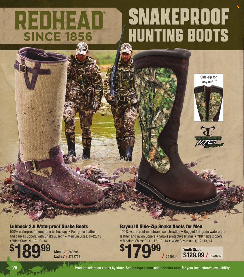 Bass Pro Shops ad. Page 1