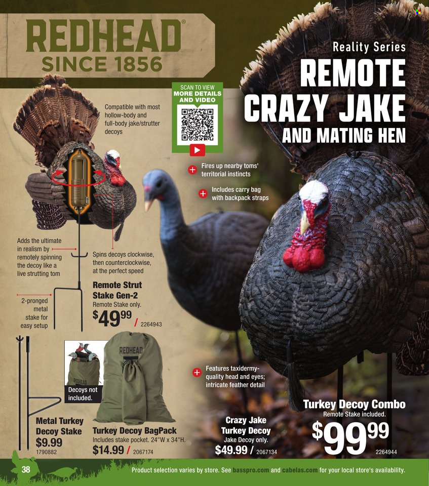 Bass Pro Shops ad. Page 1