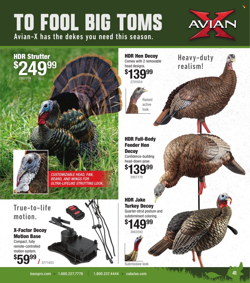 Bass Pro Shops ad. Page 1