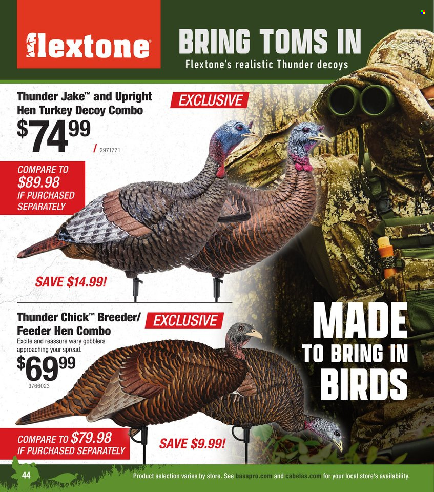 Bass Pro Shops ad. Page 1