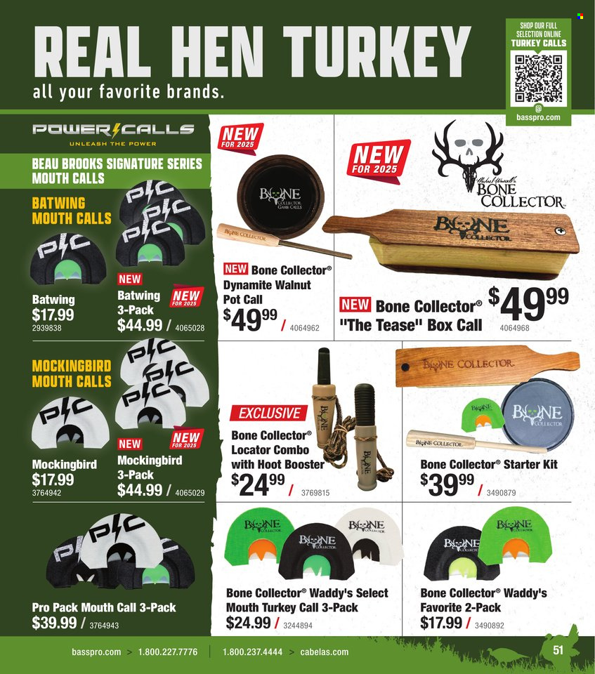 Bass Pro Shops ad. Page 1