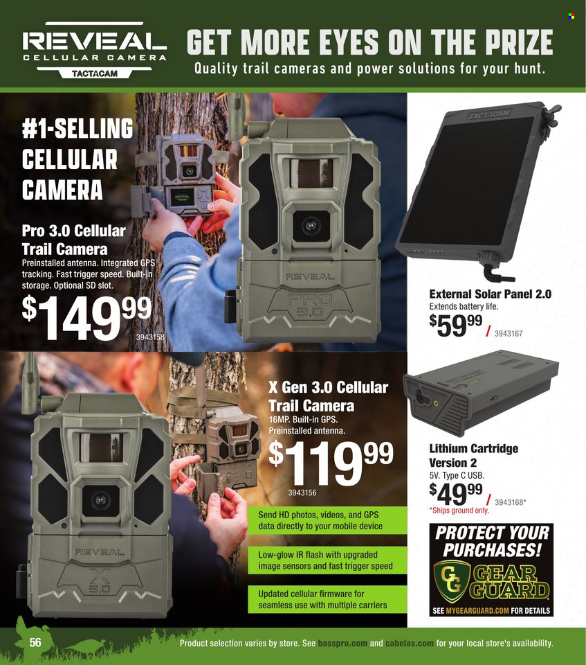 Bass Pro Shops ad. Page 1