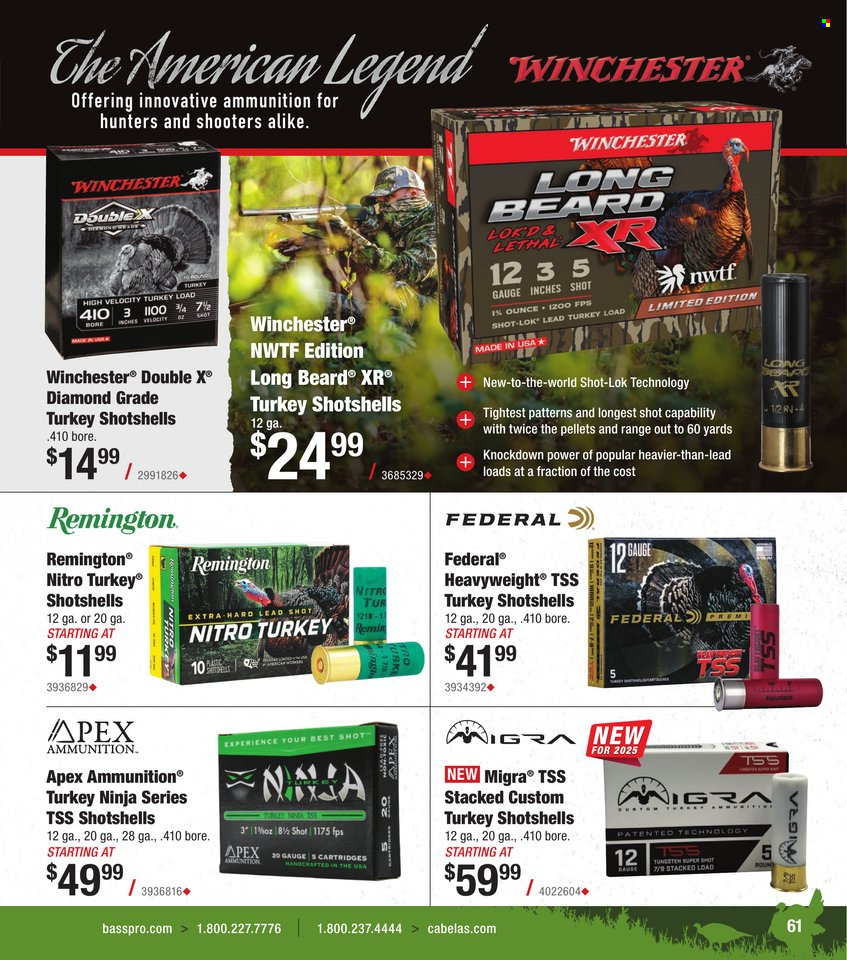 Bass Pro Shops ad. Page 1