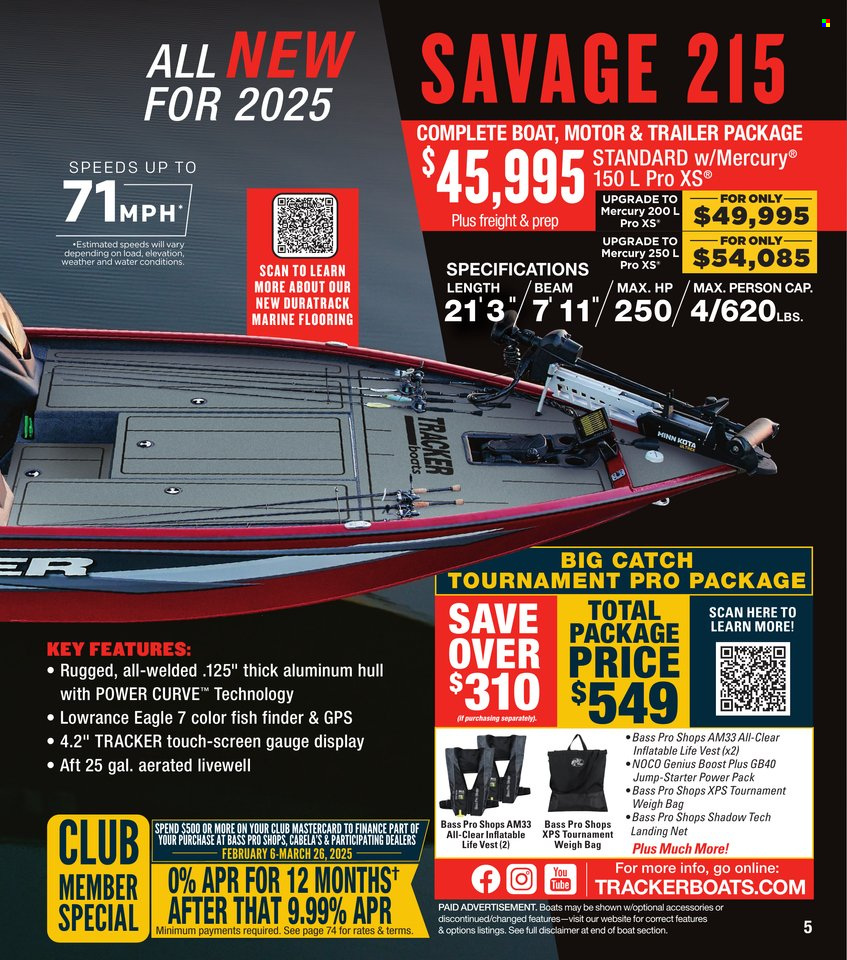 Cabela's ad. Page 1
