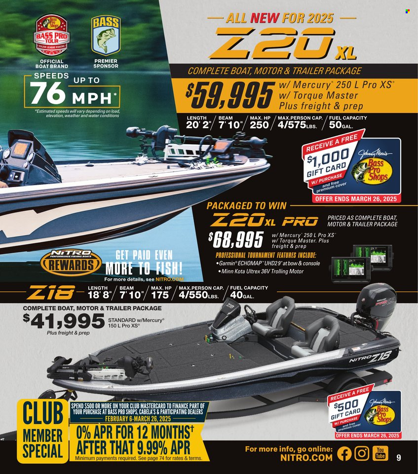 Cabela's ad. Page 1
