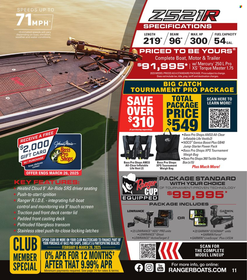 Cabela's ad. Page 1