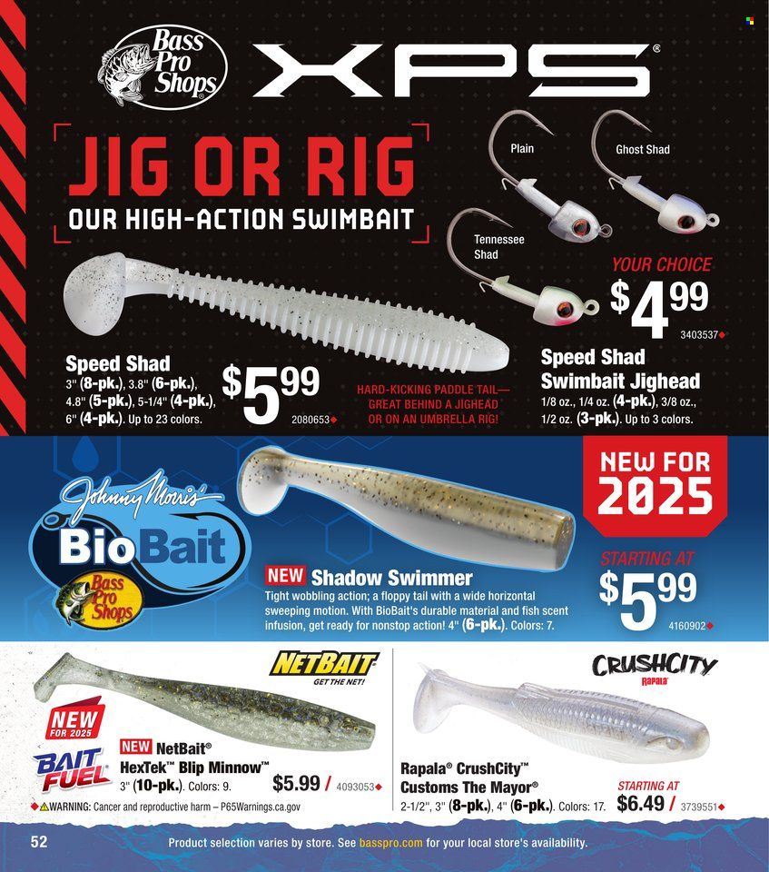 Cabela's ad. Page 1