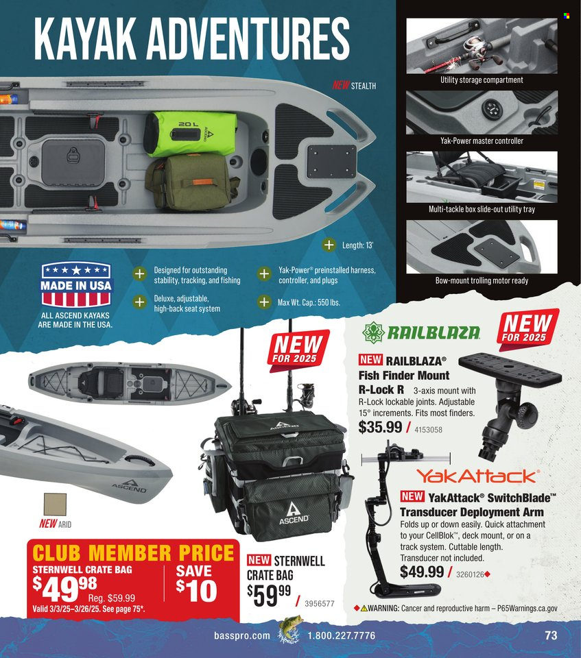 Cabela's ad. Page 1