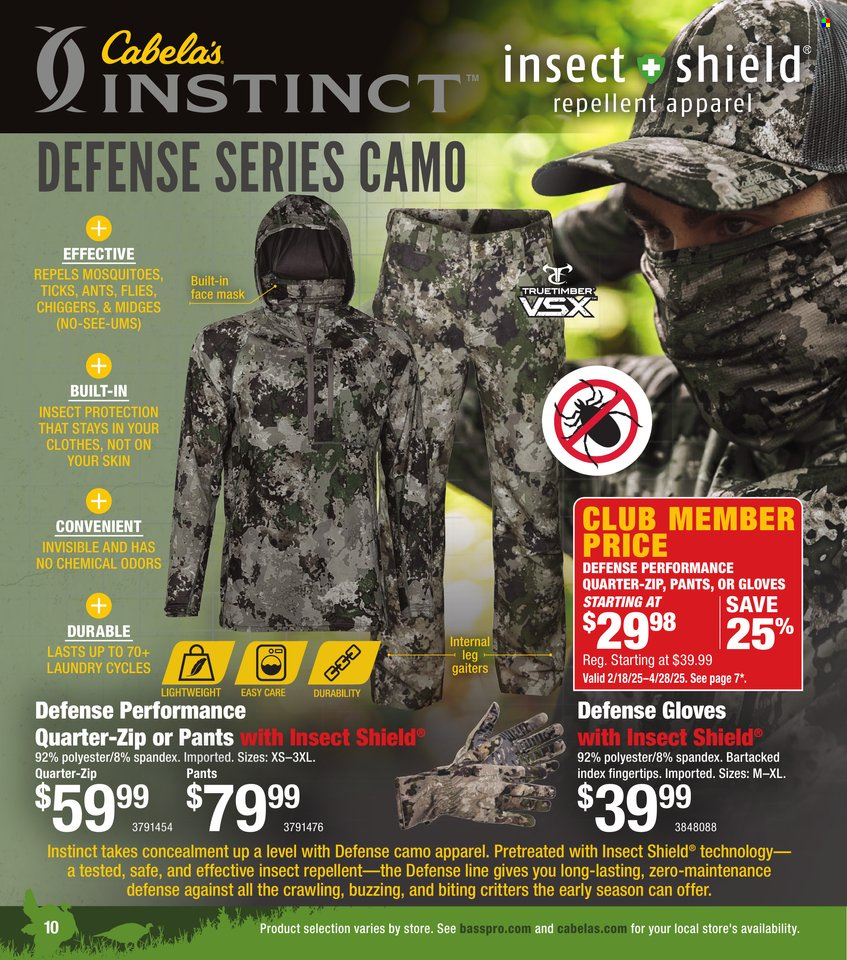 Cabela's ad. Page 1