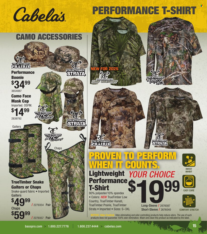 Cabela's ad. Page 1