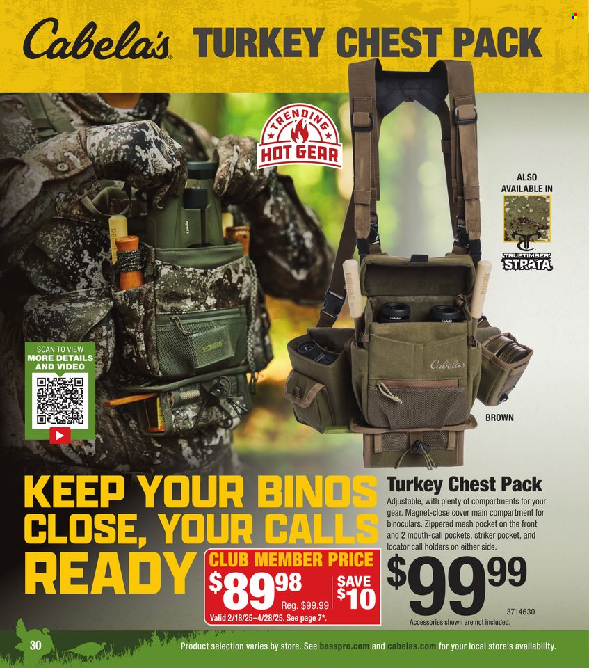 Cabela's ad. Page 1