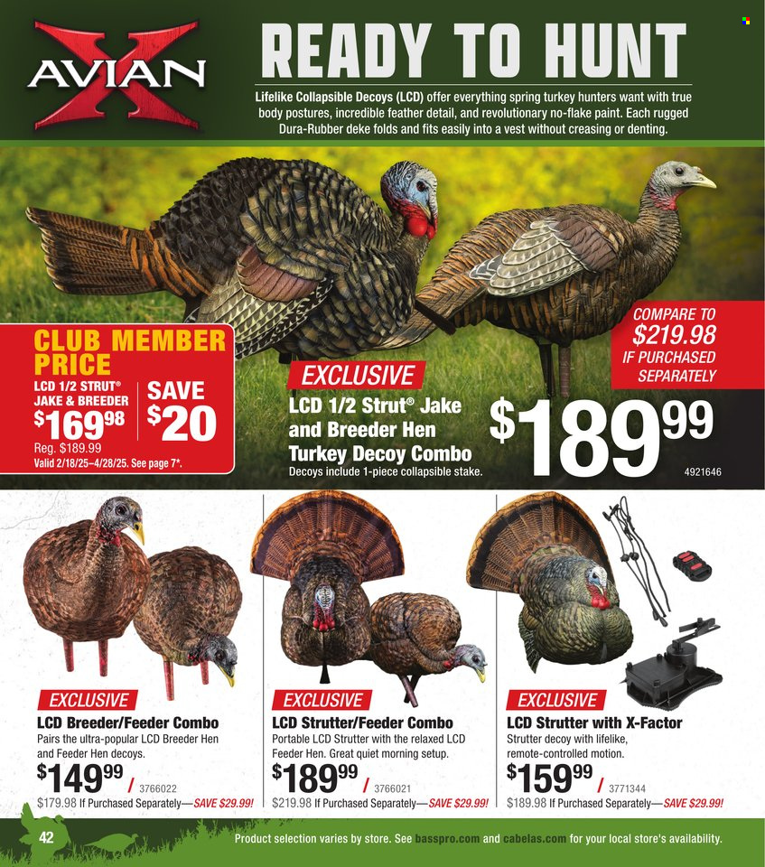 Cabela's ad. Page 1