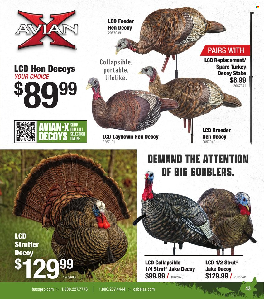 Cabela's ad. Page 1
