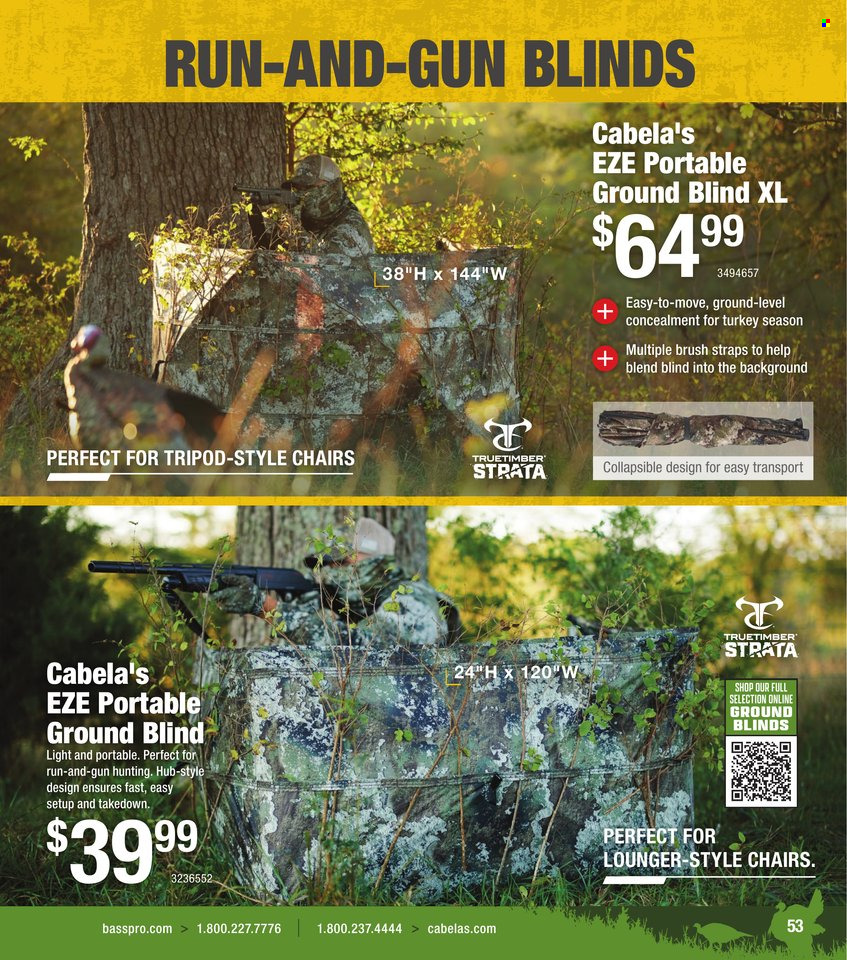 Cabela's ad. Page 1