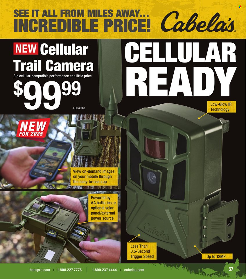 Cabela's ad. Page 1