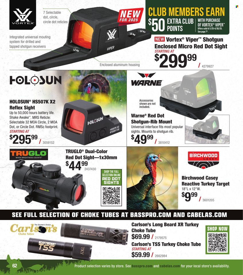 Cabela's ad. Page 1