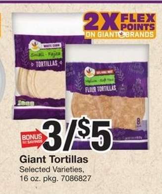 Giant Tortillas