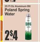 Poland Spring Water