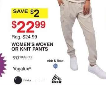 WOMEN'S WOVEN OR KNIT PANTS