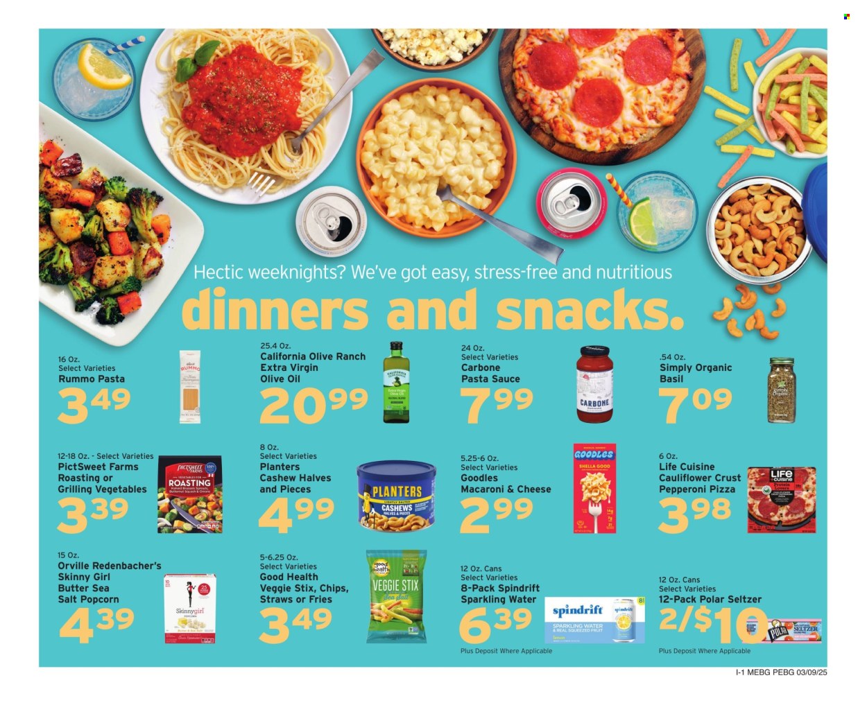 Hannaford ad - 03/09/2025 - 03/15/2025. Page 1