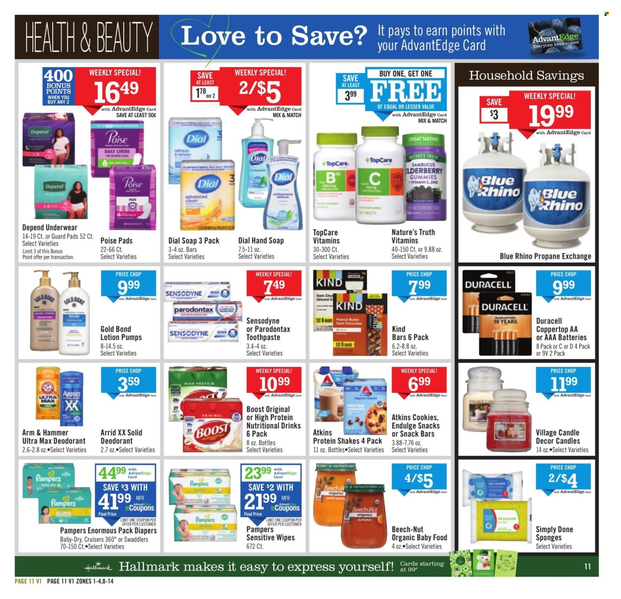 Price Chopper ad - 03/09/2025 - 03/15/2025. Page 1