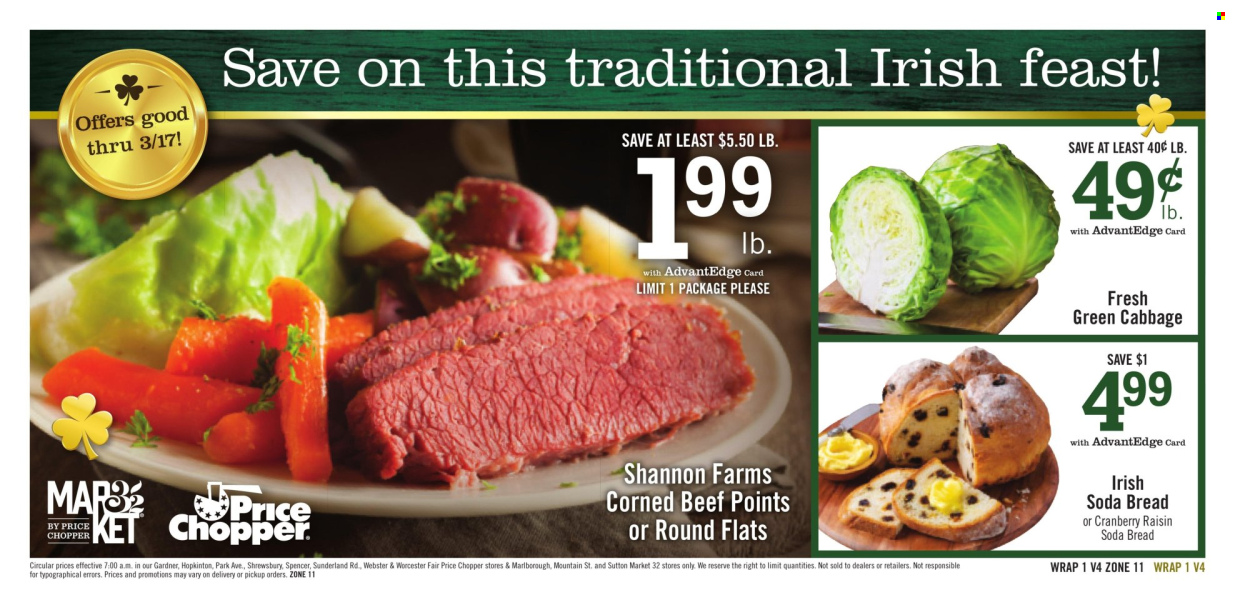 Price Chopper ad - 03/09/2025 - 03/15/2025. Page 1