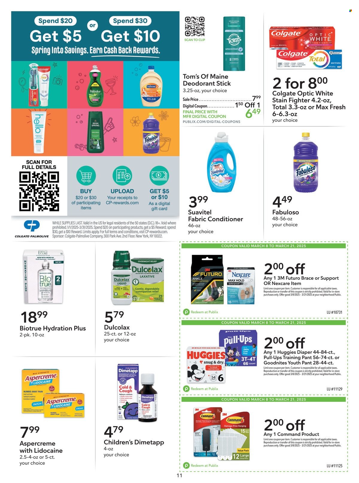 Publix ad - 03/08/2025 - 03/21/2025. Page 1