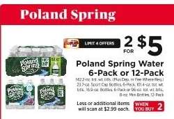 Poland Spring Water