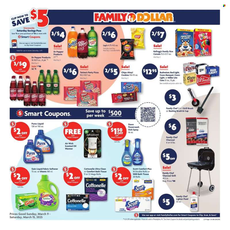 Family Dollar Flyer - 03/09/2025 - 03/15/2025.