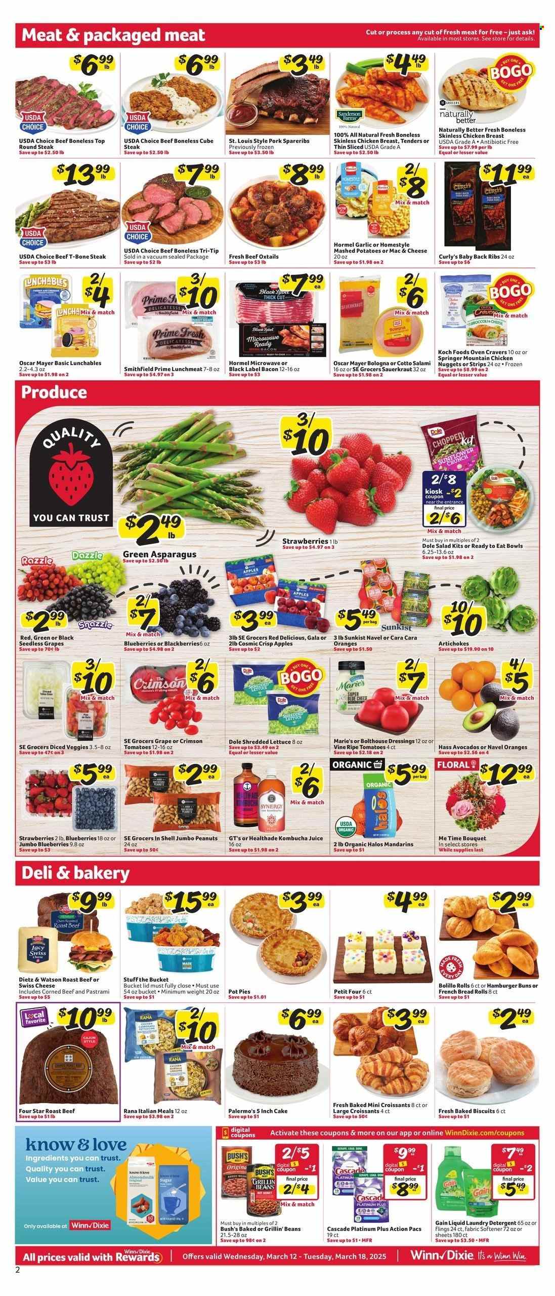 Winn Dixie ad - 03/12/2025 - 03/18/2025. Page 1