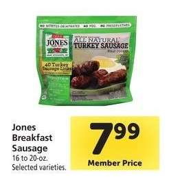 Jones Breakfast Sausage