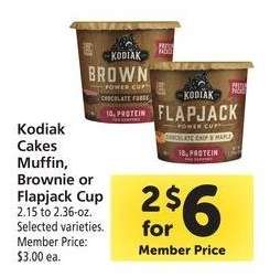 Kodiak Cakes Muffin, Brownie or Flapjack Cup