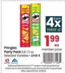 Pringles Party Pack