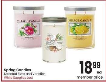 Spring Candles